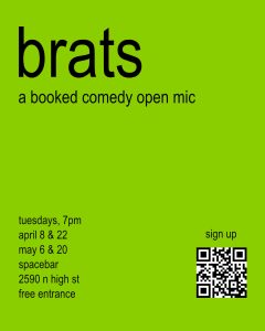 Brats Open Mic