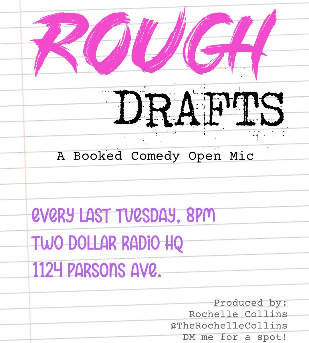 Rough Drafts